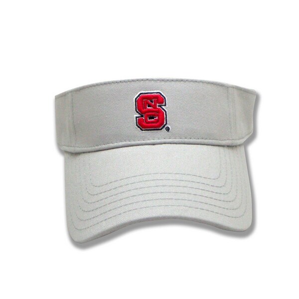 Adjustable Twill Visor Pelican Grey